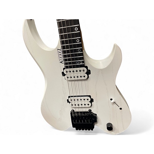 Used Kiesel VADER Antique White Solid Body Electric Guitar