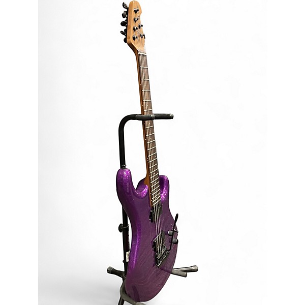 Used Sterling by Music Man Luke LK100 Purple Solid Body Electric Guitar