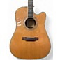 Used Zager ZAD-80CE Natural Acoustic Electric Guitar