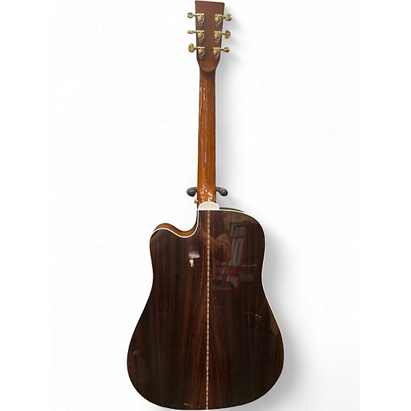 Used Zager ZAD-80CE Natural Acoustic Electric Guitar