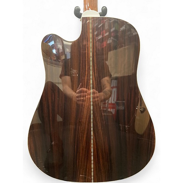 Used Zager ZAD-80CE Natural Acoustic Electric Guitar