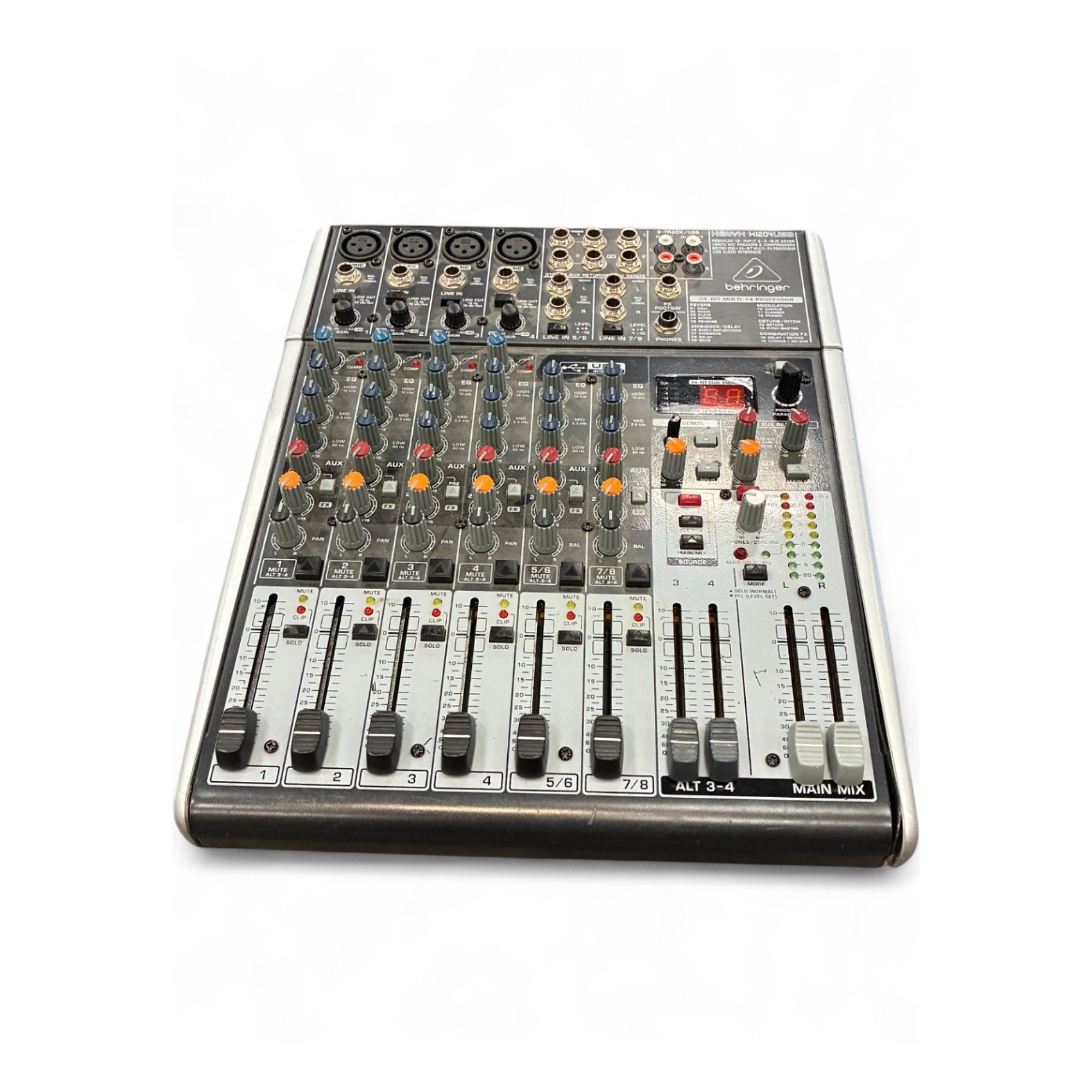Used Behringer Xenyx 1204USB Unpowered Mixer | Guitar Center