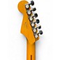 Used 2011 Fender American Deluxe Stratocaster V Neck 2 Tone Sunburst Solid Body Electric Guitar