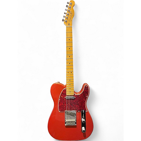 Used 2021 Fender Player Plus Telecaster Aged Candy Apple Red Solid Body Electric Guitar