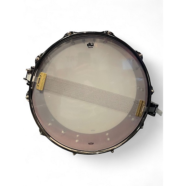 Used DW 4X14 USA Collector's Series Purpleheart VLT Natural Drum