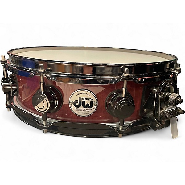 Used DW 4X14 USA Collector's Series Purpleheart VLT Natural Drum