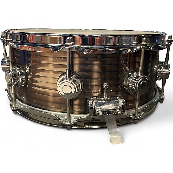 Used DW 5.5X14 USA Collector's Series Vintage Copper Over Steel Drum