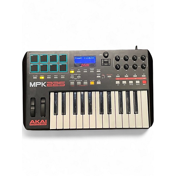 Used Akai Professional MPK225 25-Key MIDI Controller