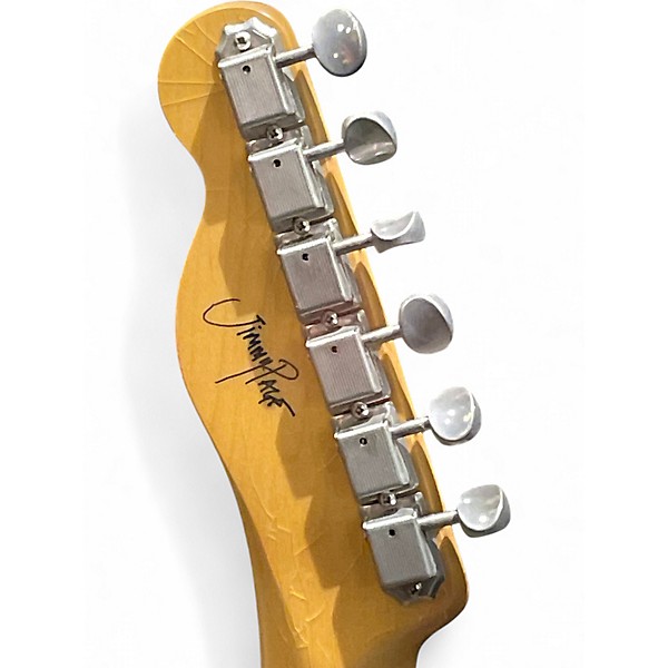 Used Fender Jimmy Page Dragon Art Telecaster Natural Solid Body Electric Guitar