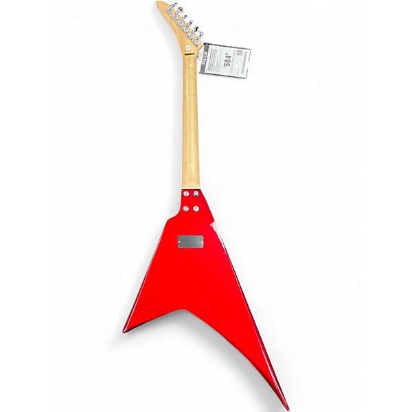 Used Kramer CHARLIE PARRA VANGUARD Candy Apple Red Solid Body Electric Guitar