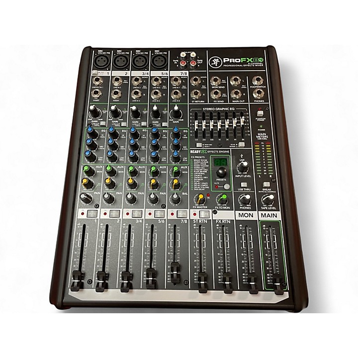 Mackie profx8 中古 Used Mackie PROFX8 Unpowered Mixer | Guitar Center