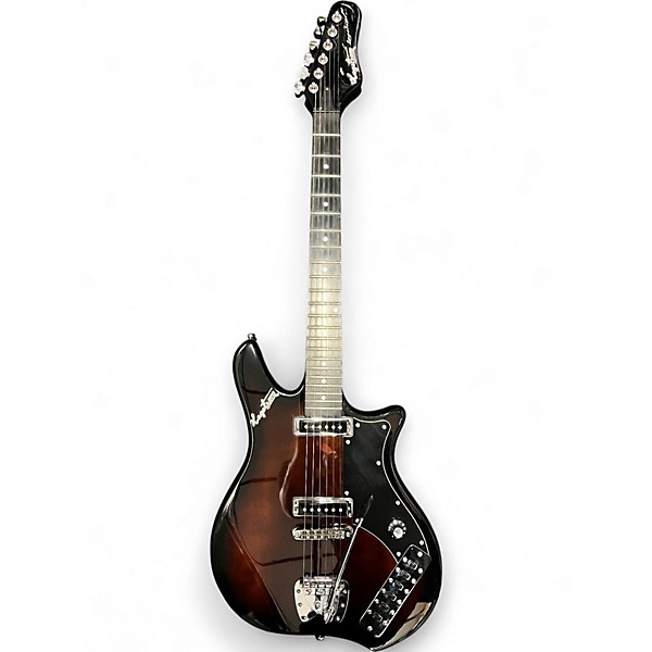 Used Hagstrom Impala 2 Color Sunburst Solid Body Electric Guitar