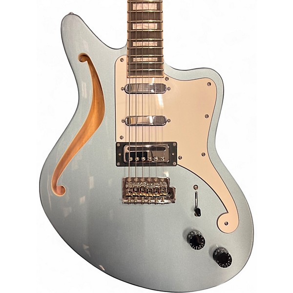 Used 2021 D'Angelico Bedford SH Premier series Blue Hollow Body Electric Guitar