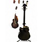 Used Ibanez aeb5e-bk Black Acoustic Bass Guitar
