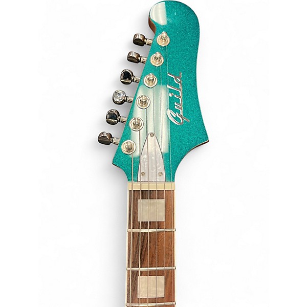 Used Guild Surfliner Deluxe Green Solid Body Electric Guitar