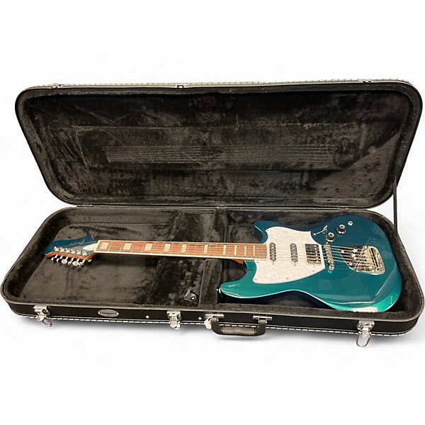 Used Guild Surfliner Deluxe Green Solid Body Electric Guitar