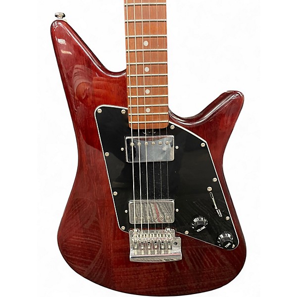 Used Sterling by Music Man AL40 Albert Lee Brown Solid Body Electric Guitar