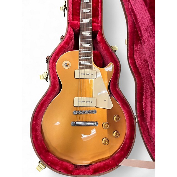 Used 2024 Gibson 50s Gold Top P90s Gold Top Solid Body Electric Guitar