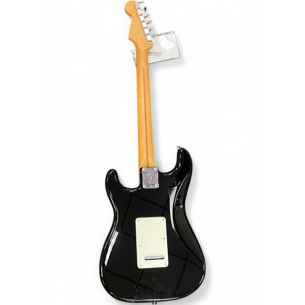 Used Fender Player Stratocaster HSS Black Solid Body Electric Guitar
