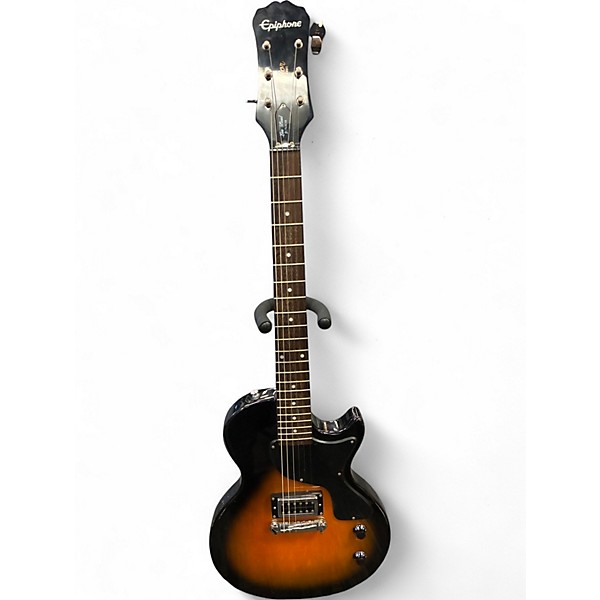 Used Epiphone Les Paul Junior 2 Color Sunburst Solid Body Electric Guitar