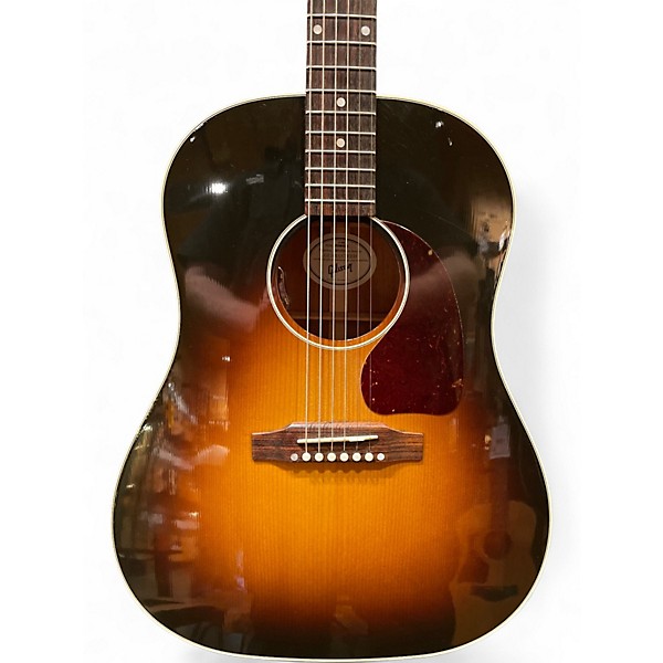 Used 2021 Gibson J45 Standard Sunburst Acoustic Electric Guitar
