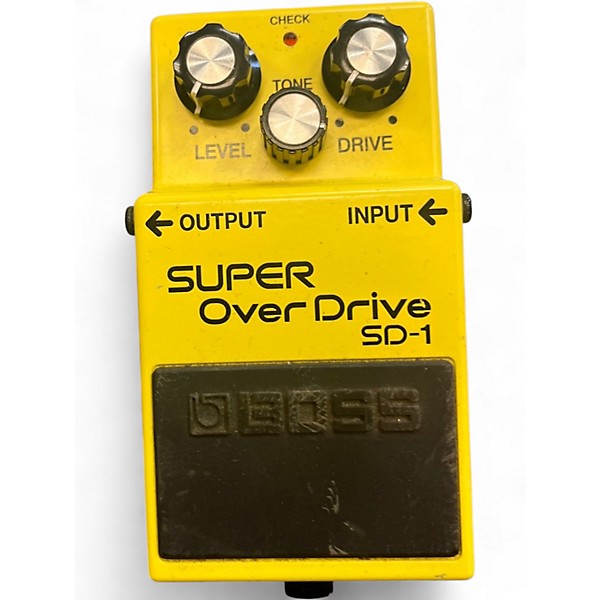 Used BOSS SD1 Super Overdrive Effect Pedal