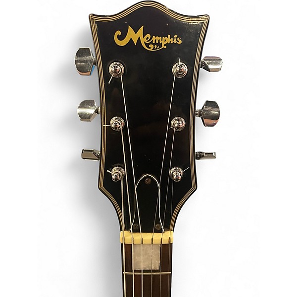 Used Memphis LES PAUL STYLE JAPAN 2 Tone Sunburst Solid Body Electric Guitar