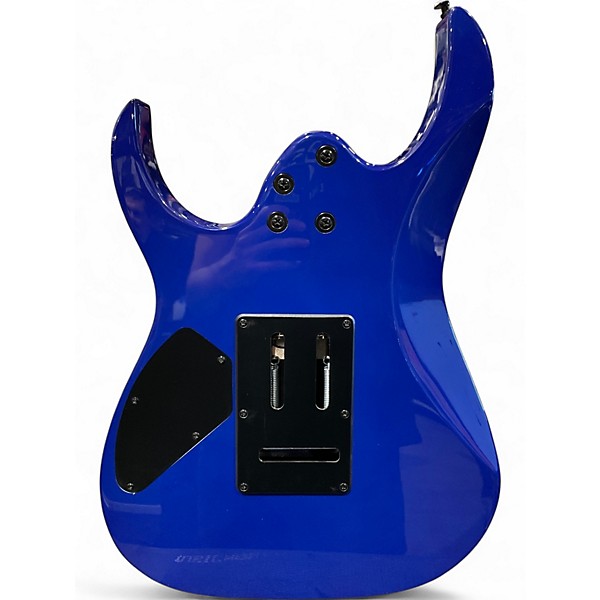 Used 2024 Ibanez GRG120QAS Trans Blue Gradation Solid Body Electric Guitar