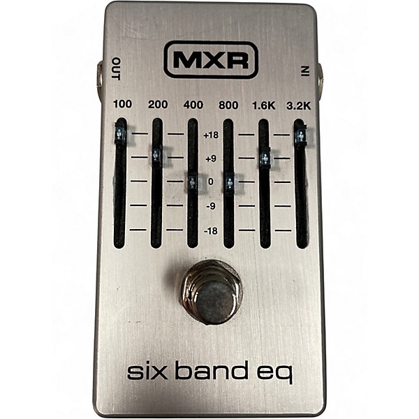 Used MXR M109 6 Band EQ Pedal