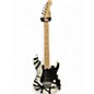 Used EVH Striped Series Black and White Solid Body Electric Guitar thumbnail