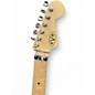 Used EVH Striped Series Black and White Solid Body Electric Guitar