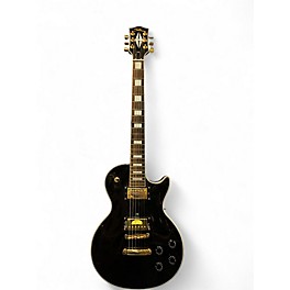 Used Stellar Mercury Les Paul Black Solid Body Electric Guitar