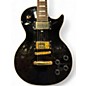 Used Stellar Mercury Les Paul Black Solid Body Electric Guitar