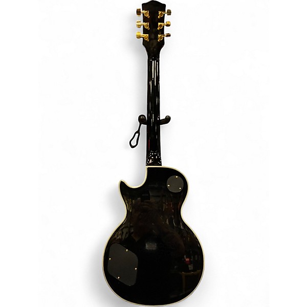 Used Stellar Mercury Les Paul Black Solid Body Electric Guitar
