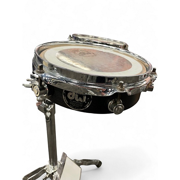 Used DW 8in PICCOLO TOM Black Drum