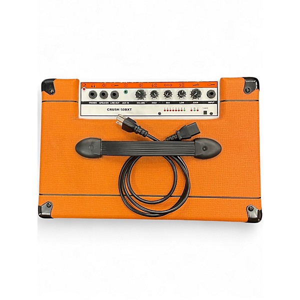 Used Orange Amplifiers crush 50bxt Bass Combo Amp