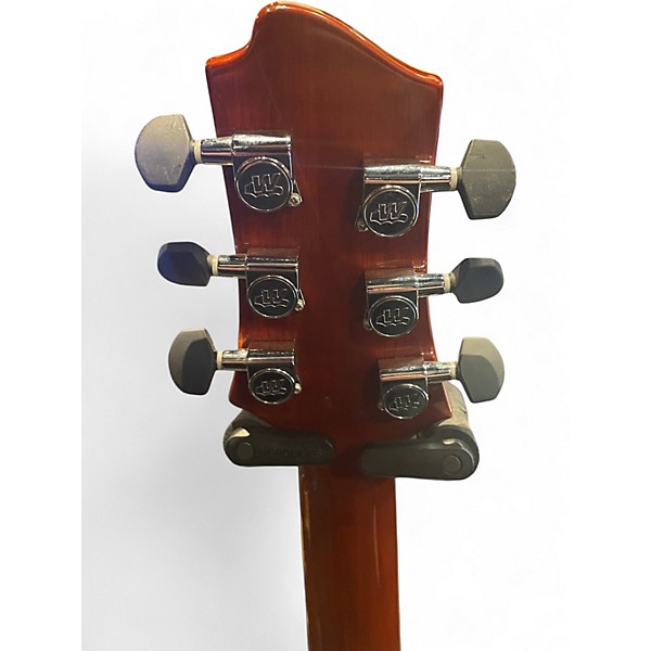Used Comins GCS1 Violin Burst Hollow Body Electric Guitar