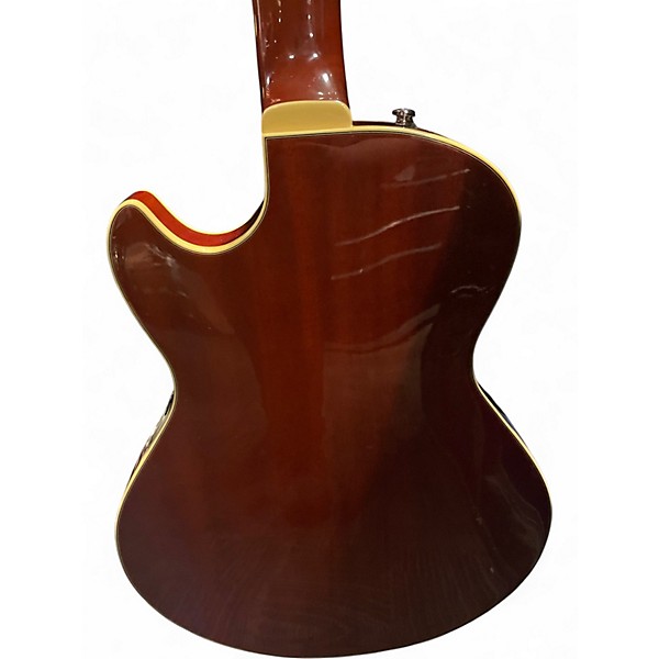 Used Comins GCS1 Violin Burst Hollow Body Electric Guitar