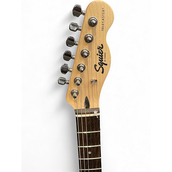 Used Squier Telecaster California Blue Solid Body Electric Guitar