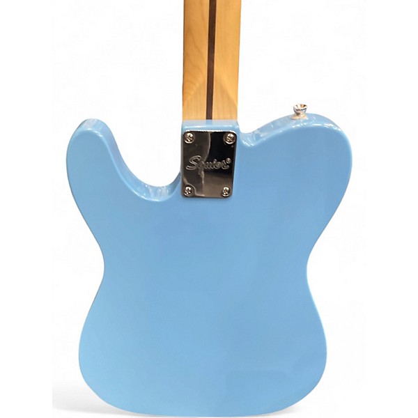 Used Squier Telecaster California Blue Solid Body Electric Guitar