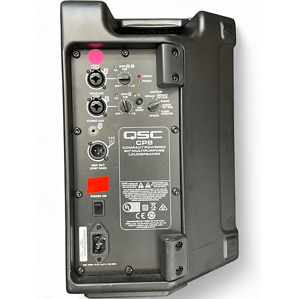 Used QSC CP8 Powered Speaker