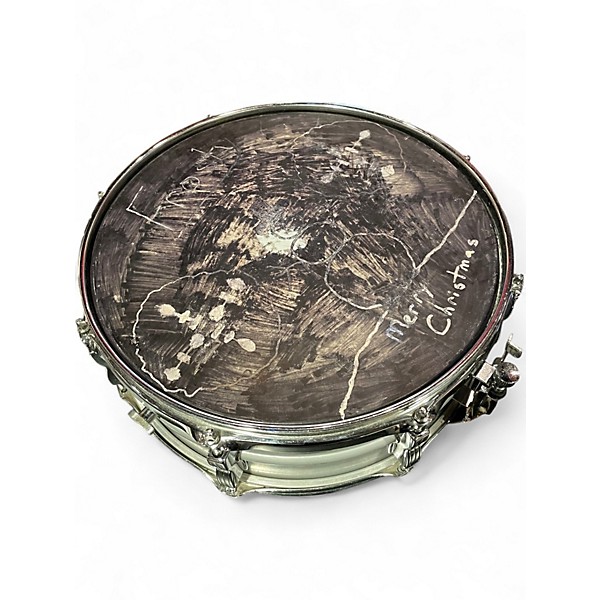 Used Ludwig 14X5.5 Acrolite Snare STEEL Drum