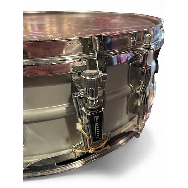 Used Ludwig 14X5.5 Acrolite Snare STEEL Drum