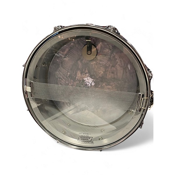 Used Ludwig 14X5.5 Acrolite Snare STEEL Drum