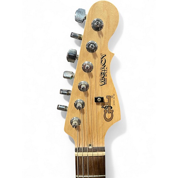Used G&L USA Legacy Blue Swirl Solid Body Electric Guitar