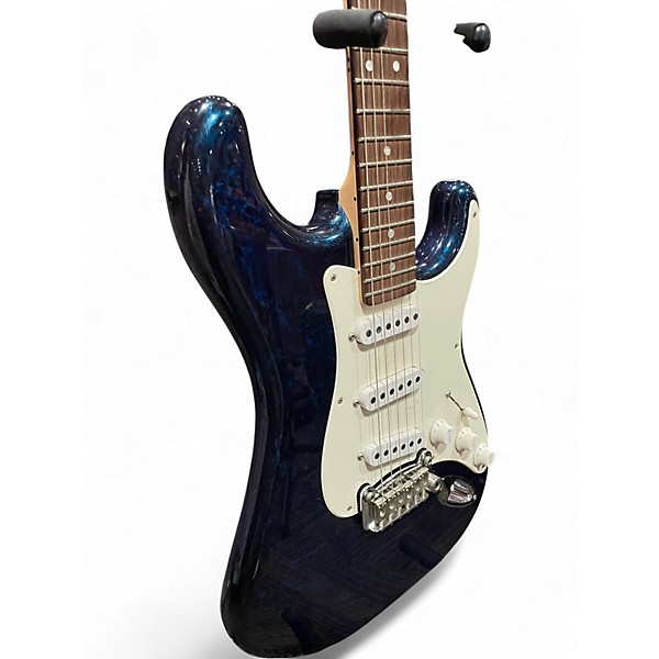 Used G&L USA Legacy Blue Swirl Solid Body Electric Guitar