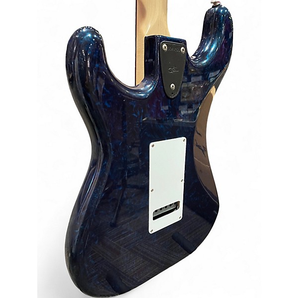 Used G&L USA Legacy Blue Swirl Solid Body Electric Guitar