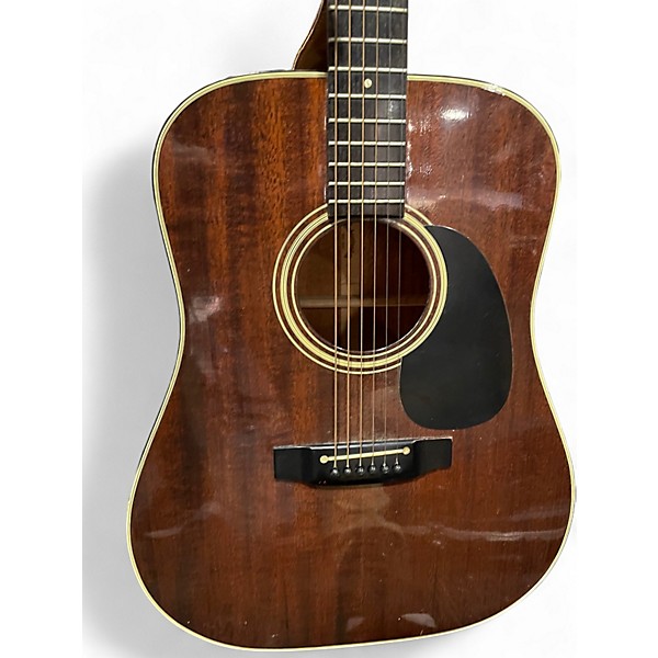 Vintage 1980s Takamine EF-349 Mahogany Acoustic Electric Guitar