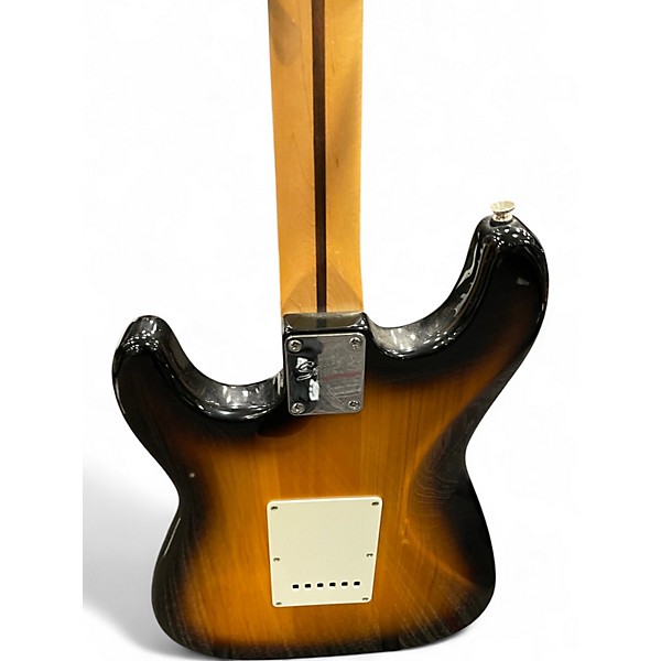 Used Squier Strat Sunburst 2 Color Sunburst Solid Body Electric Guitar