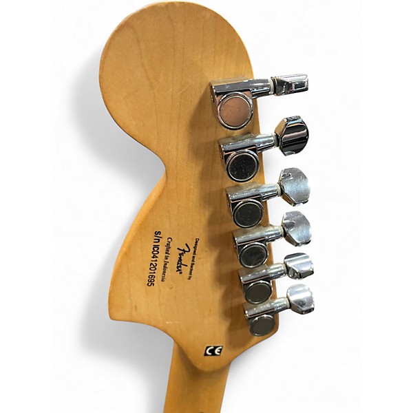 Used Squier Strat Sunburst 2 Color Sunburst Solid Body Electric Guitar